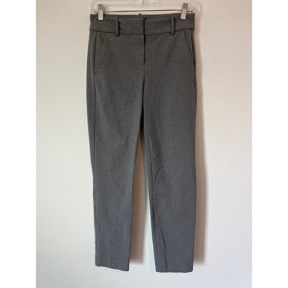 J. CREW Gray Slim cropped Ruby pant in stretch twill - Picture 2 of 5